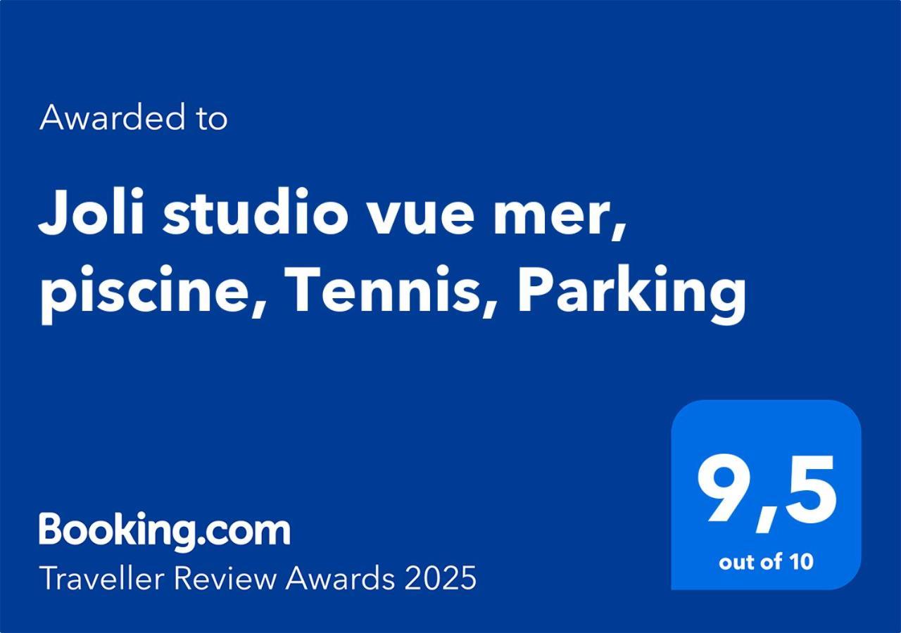 אנטיב Joli Studio Vue Mer, Piscine, Tennis, Parking מראה חיצוני תמונה